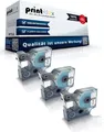 3x Kompatible Schriftbänder für Dymo D1 40913 Labelmanager 280 Labelmanager 300 Labelmanager 350 Labelmanager 350 D S0720590 9mmx7m Kassetten Patronen - Office Line Serie