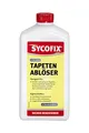 SYCOFIX Tapetenablöser hochwirksames Konzentrat, Tapetenentferner flüssig, Tapetenlöser mit Zitronenduft, löst und entfernt Raufaser- Papiert- Vlies- Vinyltapeten, Leimfarbe, 1l, transparent