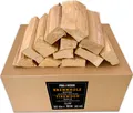 PINI Grillholz OHNE RINDE Buche 20 Kg Brennholz 30-33 cm für Pizzaofen Grill Smoker Kamin Feuerschale