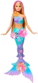 Barbie Anziehpuppe Meerjungfrau mit magischen Blüten, blond