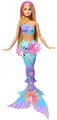 Barbie Meerjungfrau mit magischen Blüten blond
