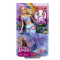 Mattel Barbie Flower Magic Meerjungfrauen-Spielzeugpuppe mit magischer ...
