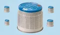 CFH Set 5 Stück Butangaskartusche 190g Campingkocher, Bunsenbrenner + 2 X 52448