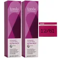 Londa Professional permanente Cremehaarfarbe Extra Rich 2 x 60 ml 12/61 Spezialb