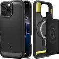 Spigen Rugged Armor MagSafe Matte Black iPhone 16 Pro