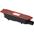 Tece - Drainprofile Ablauf 673002 Dn 50, Auslauf Seitlich, Norm