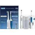 Oral-B Munddusche Oral Health Center OxyJet, Reinigungssystem, mit Pro Series 1 und 4 Aufsätzen