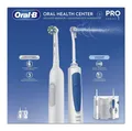 Oral B Kit Munddusche E Zahnbürste Series 1 Oral Health Center Pro White