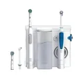 Oral-B Oxyjet + Pro1 Dental Care System mit 3D-Technologie Weiss Blau