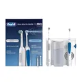 Oral-B Munddusche Oxyjet + PRO Series 1 Zahnbürste Set weiß