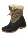 Spirale Winterstiefel Evelin Damenstiefel gefüttert grün 41