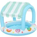 Bestway Planschbecken Ø 104 x 84 cm Sweet Shoppe | mit Sonnendach