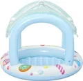 Bestway Planschbecken Sweet Shope mit Dach Ø 104 x 84 cm