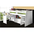Parisot Multifunktionshochbett mit Schreibtisch "Reverse 1"