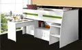 Parisot Multifunktionshochbett mit Schreibtisch "Reverse 1" NEU