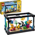 LEGO 31122 Creator Auquarium Schreibtischzubehör, Kinderzimmer-Deko, Geschenke für Kinder ab 8 Jahre