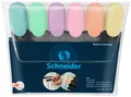 Schneider Job Pastell Textmarker Mehrfarbig 115097