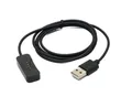 SYSTEM-S USB 2.0 Kabel 100 cm Ladekabel für Oppo Watch X Smartwatch Adapter in