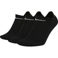 Nike Golf Socken Everyday Lightweight Training 3er-Pack, schwarz