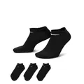 Nike Unisex U Nk Everyday Ltwt 3pr Socken, Black/White, L EU