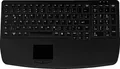 Cherry Industry 4.0 Notebook Style Ultraflat Touchpad Keyboard with NumPad PS2 Black (AK-7410-GP-B/BE)