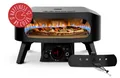 Cozze Gas Pizzaofen 13" Rotate Black Edition inkl. Pizzastein bis 630°C 6kW ofen