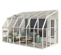 Rion Wintergarten Sun Room 46, BxT: 258x384 cm, (1-St), Montagefreundliches Stecksystem, LxHxB 384x258x266cm