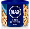 MAX Jumbo Erdnüsse geröstet und ungesalzen 300 g