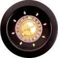 Roulette-Rad aus Holz – Schwarz – 36 cm