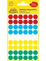 Avery Colour coding dots permanent assorted red green yellow blue white