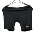 Speedo Herren Badehose Aquashort Schwimmhose Kastenform Schwarz Beinansatz