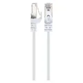 Schwaiger CAT6 Netzwerkkabel SF/UTP Ste/Ste 30,0m weiss (CAT6, 30 m) (CKB6300 052)