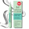 Rael Miracle Clear Pickelstift mit Teebaumöl - Korean Skincare, Anti Pickel Gel für frühe Akne, mit Centella Asiatica, Bernsteinsäure, dermatologisch getestet, vegan, tierversuchsfrei (4ml)