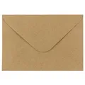 Ideen mit Herz Kraftpapier Umschläge, 100 Stück | hohe Qualität: 110 g/m² | Briefumschläge, Kuvert, Briefkuvert, Briefhülle für Grußkarten, Einladung, Geburtstagskarten (DIN C6 | 11,4 x 16,2 cm)