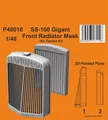 Special Hobby 3D Print HANOMAG SS-100 Gigant Front Radiator Mask 1:48 Art P48010