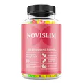 NOVISLIM Gummies mit Guarana & Vitamin B6 & B12 – Nahrungsergänzungsmittel – 60 Gummibärchen