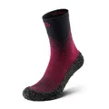 Skinners 2.0 Compression Carmine | Minimalistische Barfuß-Sockenschuhe für aktive Männer & Frauen | Leicht & langlebig & für Sport und dynamische Aktivitäten