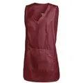 Überwurfschürze Damen bordeaux, Gr. II
