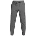 Under Armour® Trainingshose Under Armour Herren Vibe Woven Cargo Pants 1386558 grau M