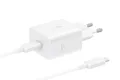 Samsung Schnellladeadapter EP-T4511X, USB-C Ladegerät mit 45W Schnellladen, kompatibel mit Geräten Anderer Hersteller, inklusive Datenkabel, White