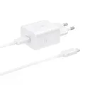 Samsung Original Power Adapter mit USB-C-Kabel - Ladegerät - USB-C-Anschluss - F