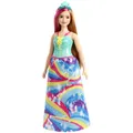 Barbie GJK16 - Dreamtopia Prinzessinnen-Puppe, ca. 30 cm groß, rotblond mit pink