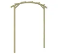 vidaXL Pergola Garten-Pergola Kiefernholz Imprägniert 180x210x40 cm, BxTxH: 180x210x40 cm