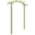 Gartenpergola Imprägniertes Kiefernholz 180x210x40 Cm