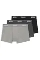 BOSS Herren Trunk, 3er Pack Power, Open Grey 061, S