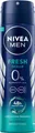 NIVEA MEN Fresh Active Deo Spray 150 ml 0% Aluminium Herren Deo 48h