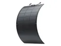 EcoFlow Solarpanel Solarmodul Schwarz Flexible Photovoltaik Energie 100W