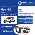 Für HYUNDAI iX35 Typ LM 08.2009-12.2015 AHK starr +13pol spezifisch E-Satz EBA