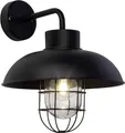 Brilliant Portland 96297/06 Außenwandleuchte LED E27 60W Schwarz