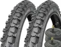 2x 24 Zoll Little Aggro Mountainbike Reifen Fahrradreifen 24x1.95 inkl. 2x Schlauch AV